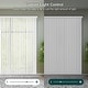 preview thumbnail 11 of 15, Cordless Vertical Blinds Oxford Alabaster