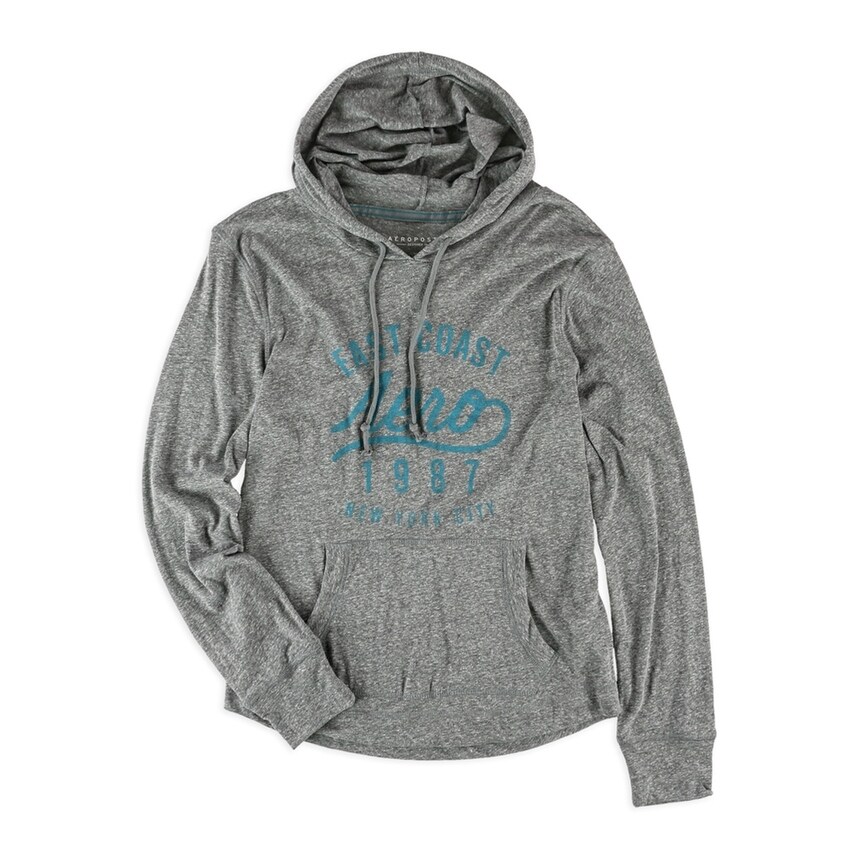 Shop Aeropostale Womens East Coast 1987 Hoodie Sweatshirt Overstock 29419657