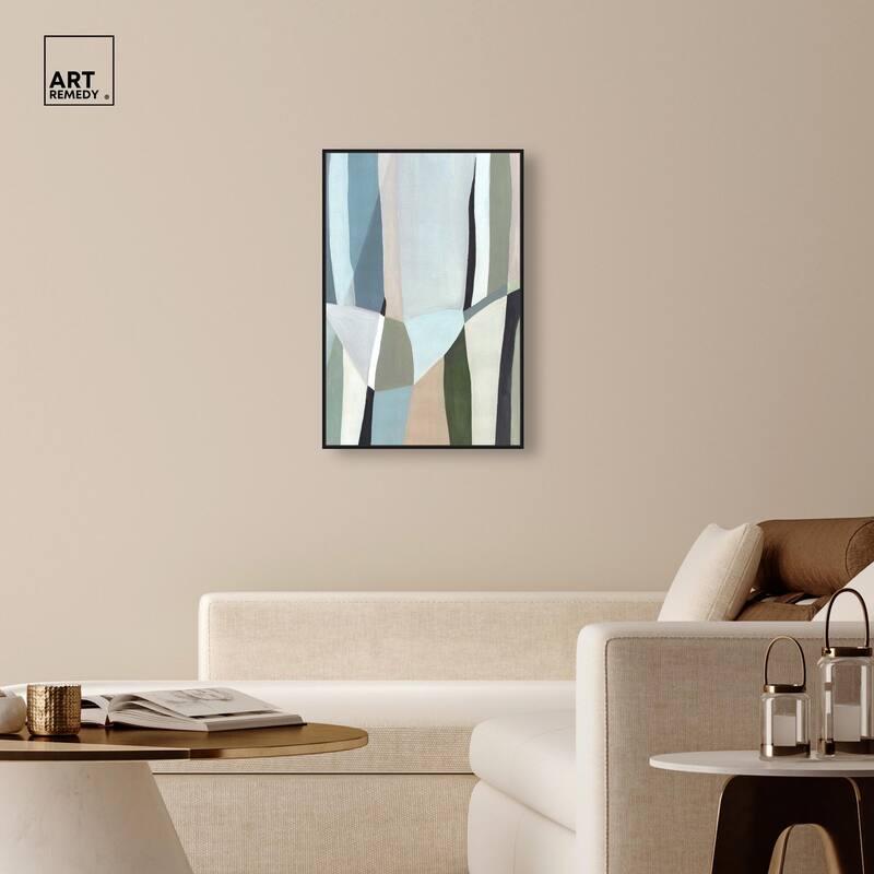 Abstract Fragments II Canvas by Art Remedy