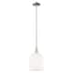 Option Polished Nickel / Gloss White Shade