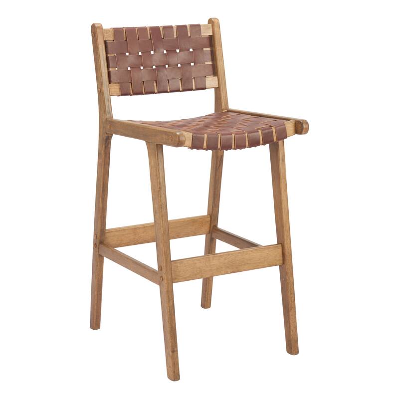 Feder Barstool Brown