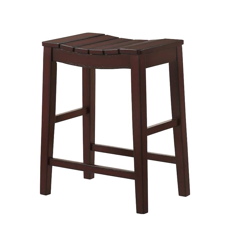 Tarala Farmhouse Counter Height Stool (Set of 2) by Furniture of America