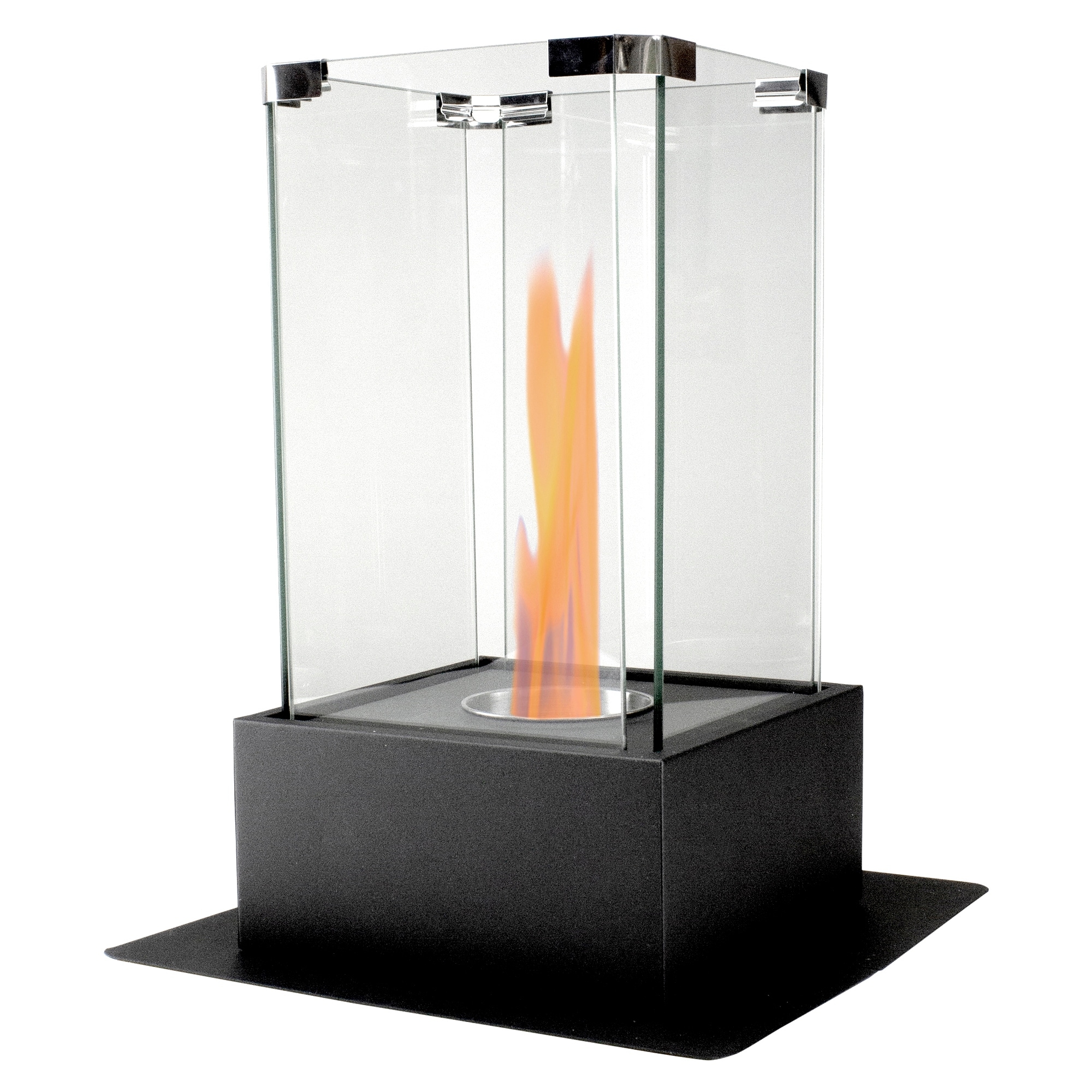 Northlight 15 inch Bio Ethanol Ventless Portable Tabletop Fireplace with Flame Guard