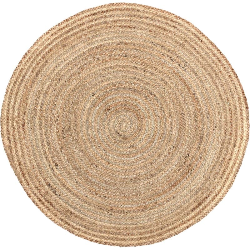 Harlow Jute Round Rug - 3' x 3'