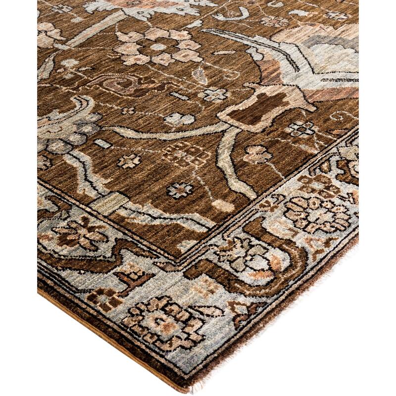 Serapi One-of-a-Kind Hand-Knotted Area Rug - Brown - 8' 2" x 9' 9"