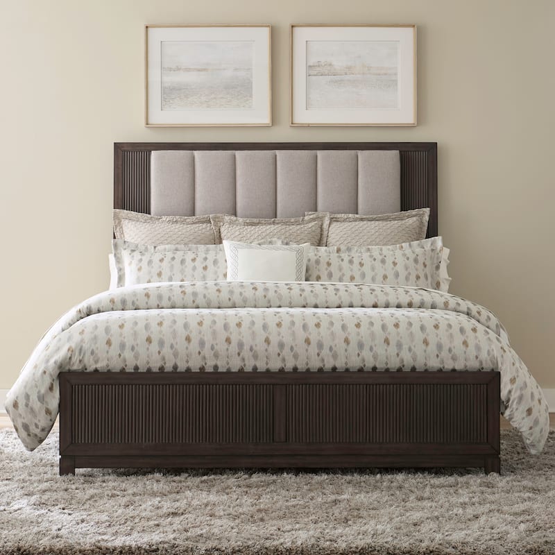 Liberty Furniture Modern Edge Upholstered Bed - King, Queen - King