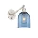 Option Brushed Satin Nickel / Princess Blue