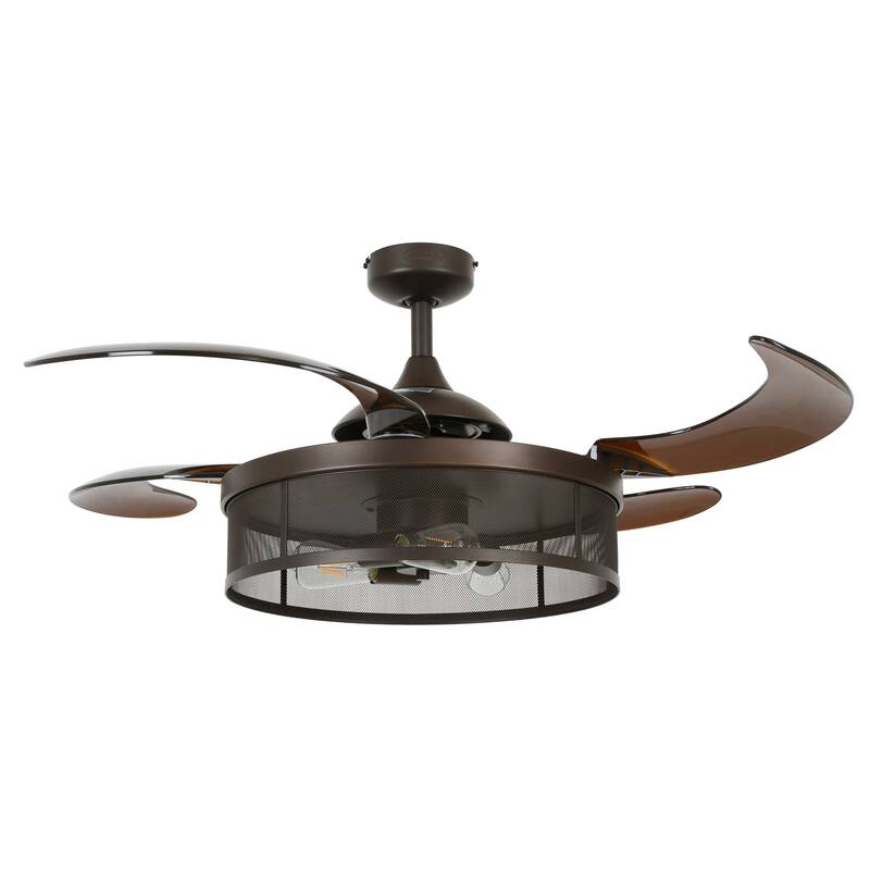 Fanaway Meridian 48-inch AC Ceiling Fan with Light - Oil Rubbed Bronze