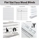 preview thumbnail 4 of 3, 2-inch White Cordless Plantation Vinyl Blind (72-inches Long)