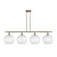 Option Clear Water Glass / Brushed Brass