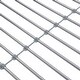 preview thumbnail 8 of 11, Silver Twin over Twin Metal Bunk Bed with Trundle and Fence