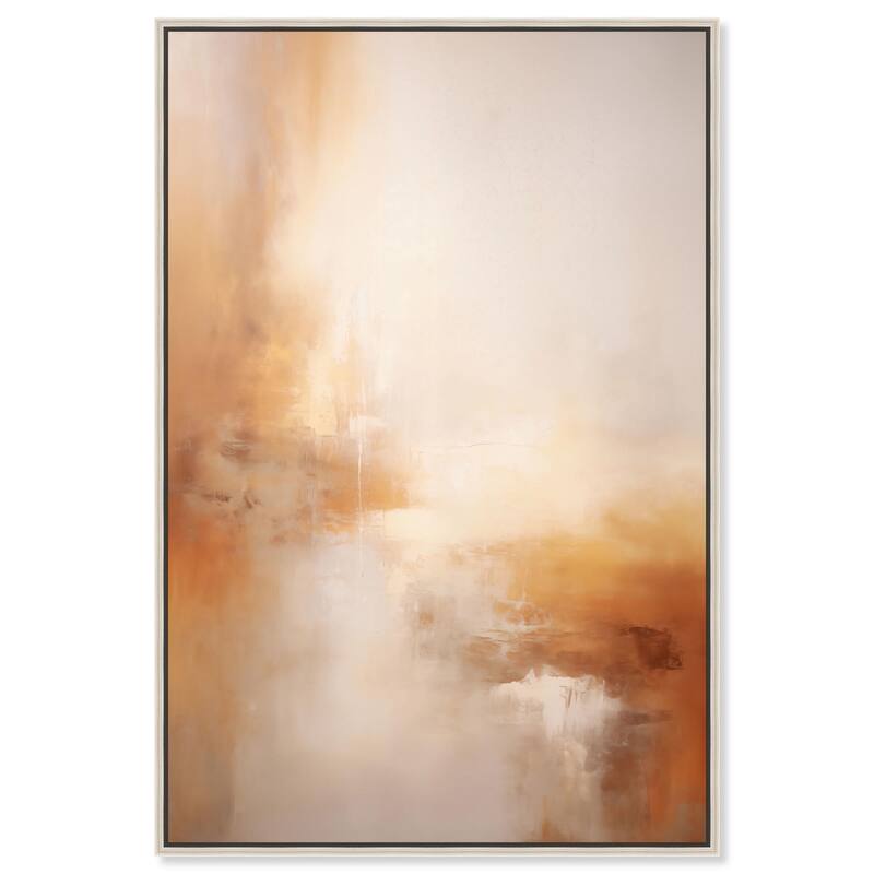 Dusky Dunes Canvas by Art Remedy - 36" x 54" - Silver