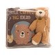 preview thumbnail 2 of 8, Lambs & Ivy Woodland/Forest Developmental Soft Book & Bear Plush Toy Gift Set - Brown