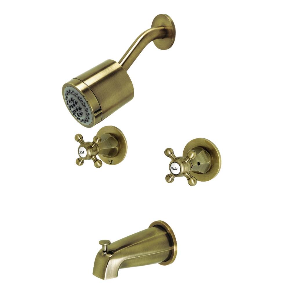 Metropolitan Two-Handle Tub and Shower Faucet