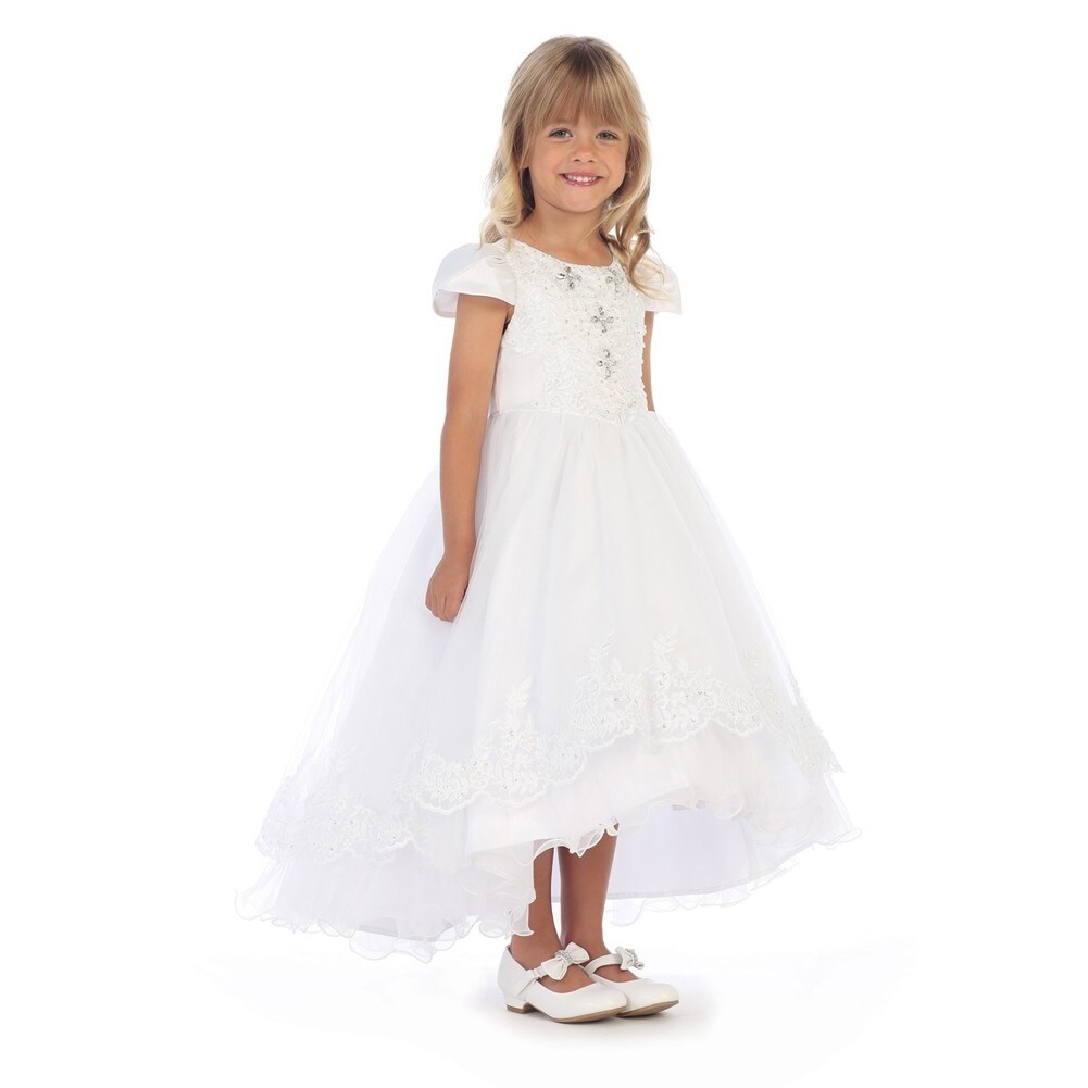 sparkle tulle flower girl dresses