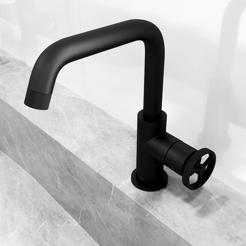 VIGO Cass 9" H Single Handle Single Hole Bathroom Faucet