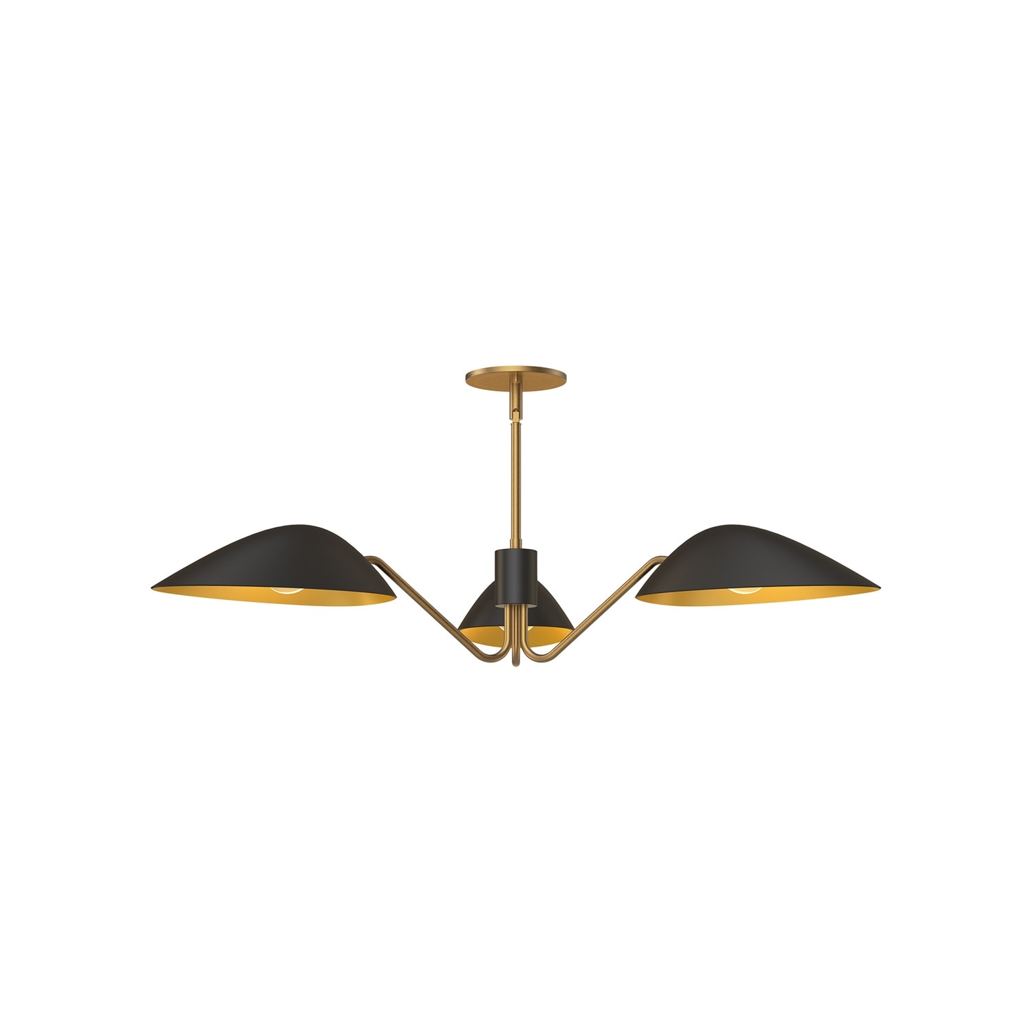 Alora Lighting PD550336 Oscar 3 Light 36" Wide Chandelier