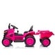 preview thumbnail 90 of 98, 12V Kids Ride-On Tractor, Bluetooth, Music, Foot Pedal Control, Safety Belt