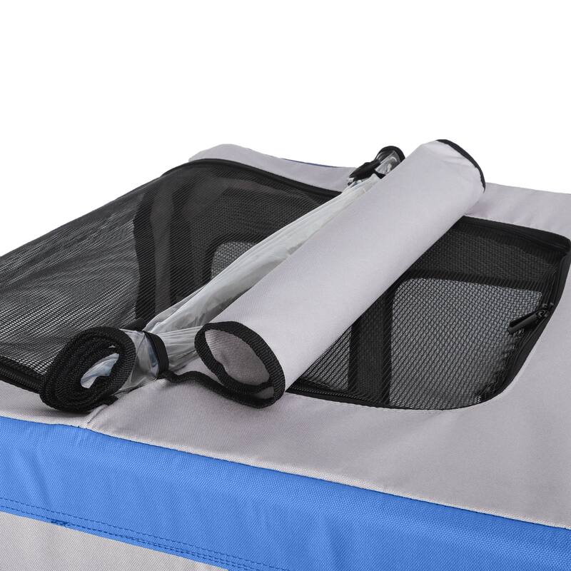 Large Folding Bike Trailer for Dogs, Heavy-Duty Steel Frame, Spacious Design, All-Terrain Cycling, Jogging & Camping Adventure