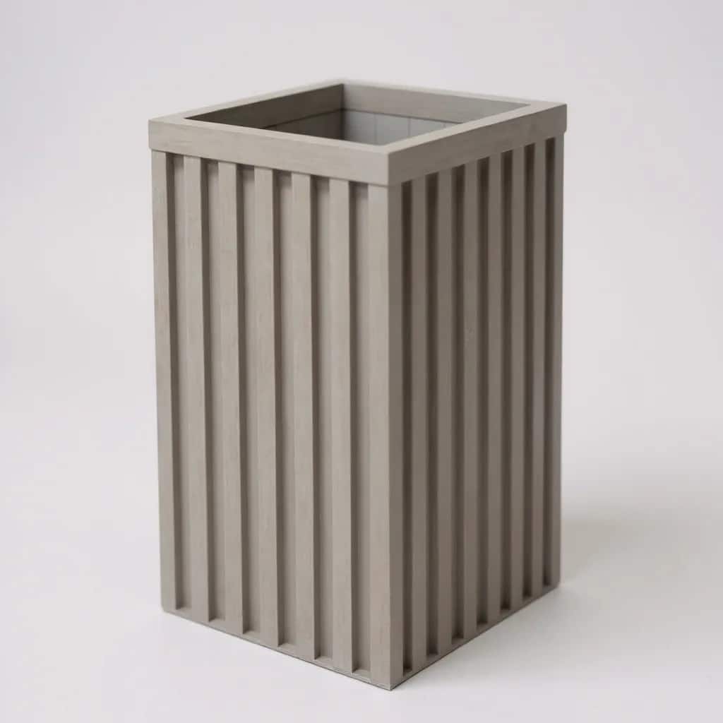 Square Grove Column Planter