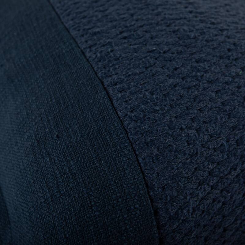 Rizzy Home Designed Blocked Textured Throw Pillow - Cover Only - Navy Blue