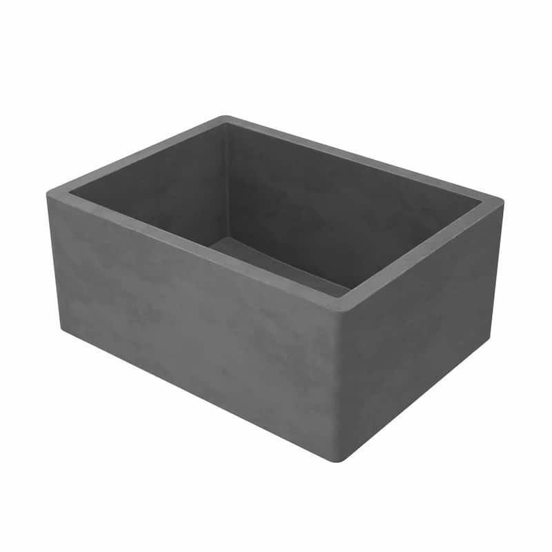 NativeStone Farmhouse 24" Kitchen Sink - 24" x 18" x 10.25"