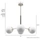 preview thumbnail 6 of 6, Hunter Hepburn Chandelier - Dining Room, Entry - Retro/Minimalistic, Sputnik