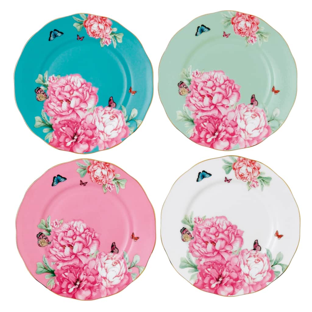 Royal Albert Miranda Kerr Friendship Accent Plates 8" Set of 4