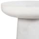 preview thumbnail 3 of 1, Uttermost Lirra White Marble Drink Table