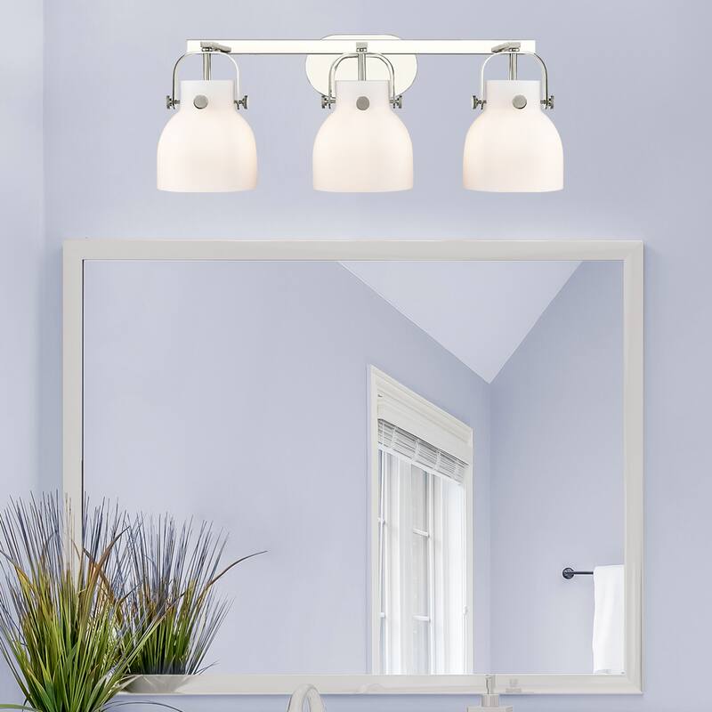 Innovations Lighting 423-3W-10-27 Pilaster II Bell Vanity Pilaster II