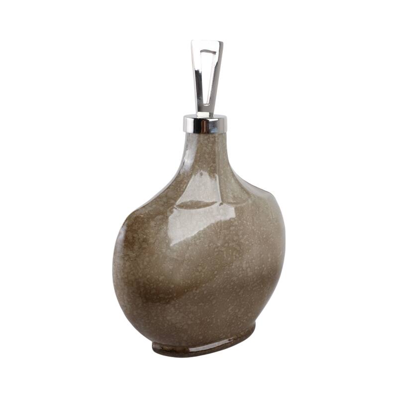 Glass Vase Handmade Decorative Accent Sculpture Artistic Display