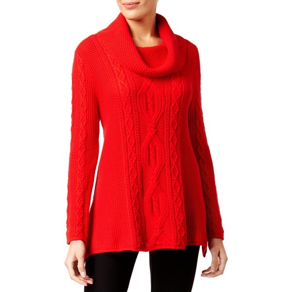 jeanne pierre cable knit sweater
