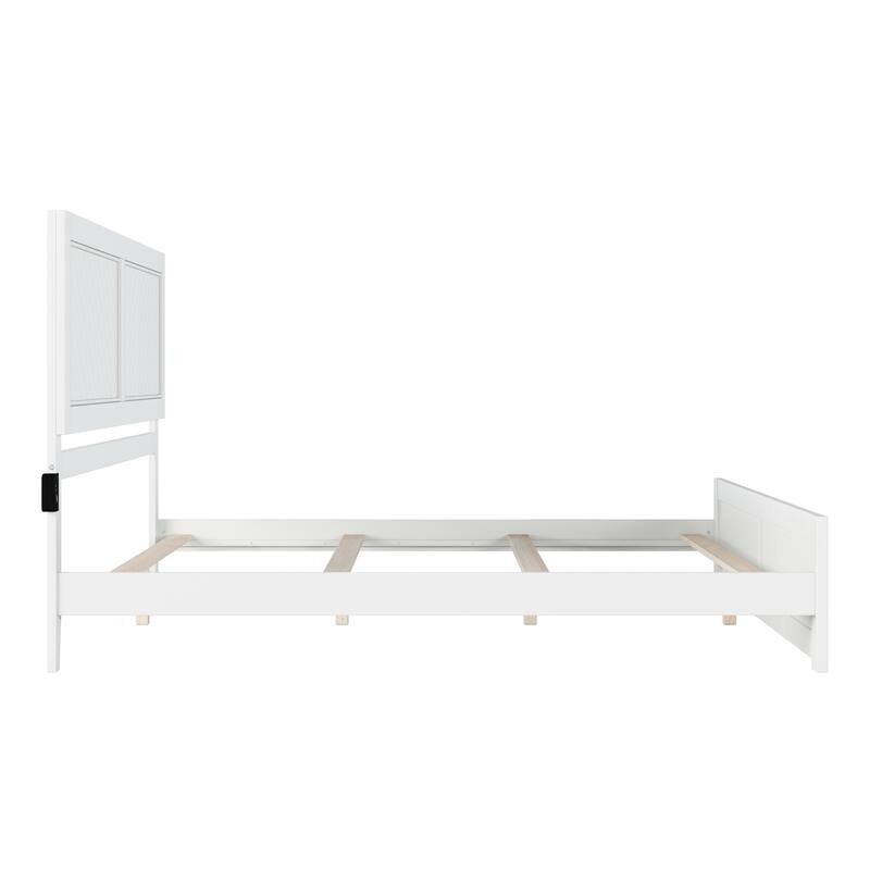 Canyon Foundation Bed Frame with Matching Footboard