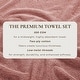 preview thumbnail 107 of 174, Linery & Co. Luxury Cotton Textured Bath Towel.