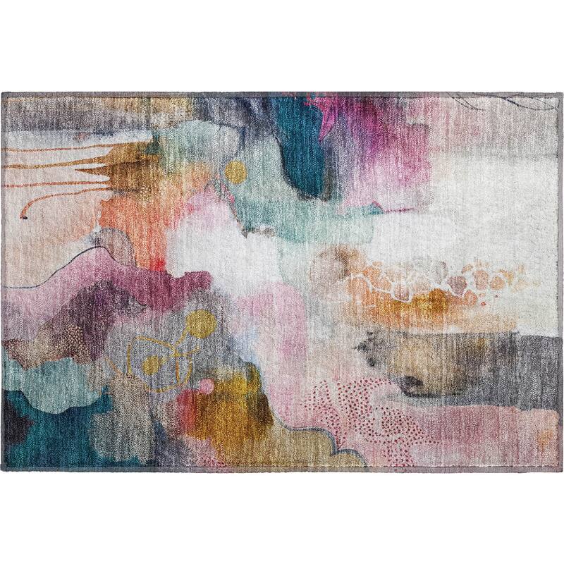 Premium Washable Super Soft Abstract Contemporary Mayfield Rug
