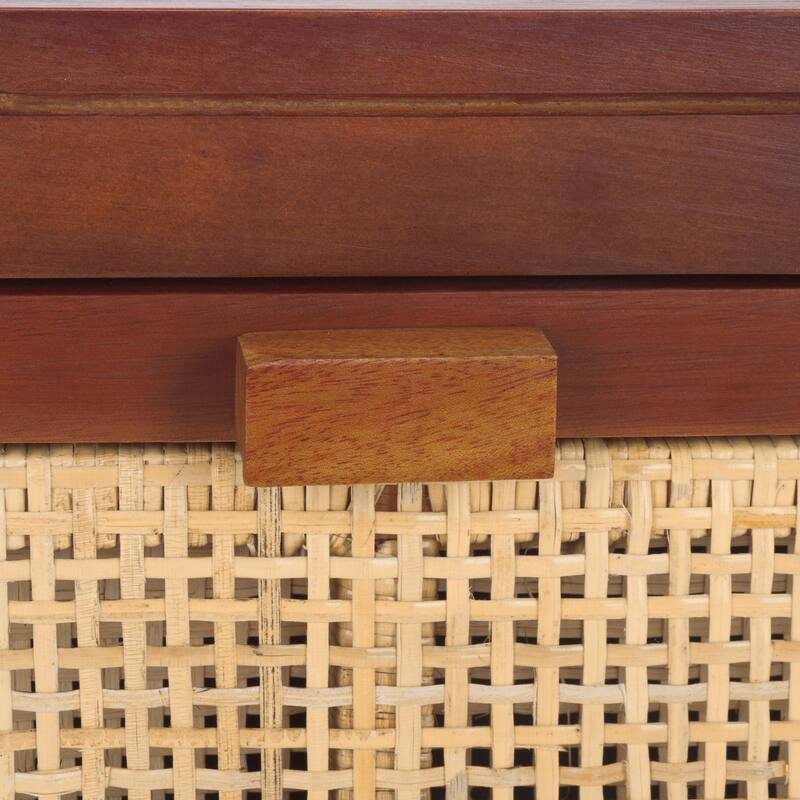 SAFAVIEH Zhane Coastal 1-Drawer 1-Door Nightstand