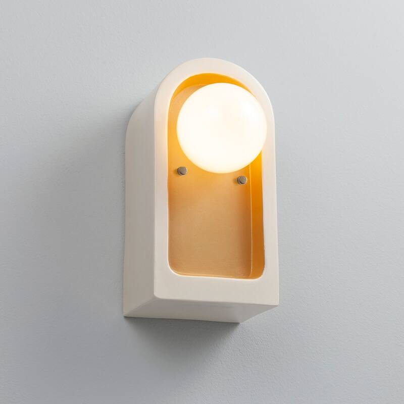 Ceramic Arcade Wall Sconce