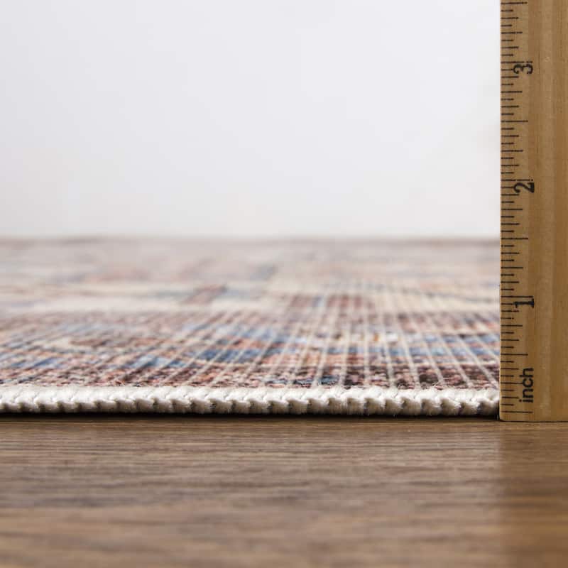 Abani Rugs Lola Vintage Terracotta Area Rug