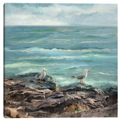 Coastal Duet by Studio Arts Canvas Art Print