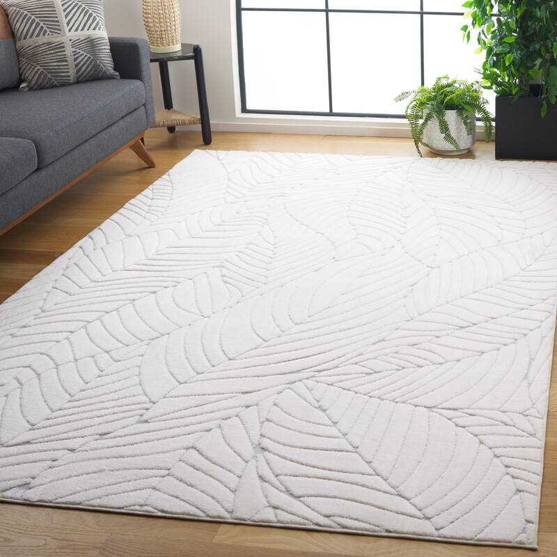 SAFAVIEH Versailles Pearle Traditional Rug - 6' x 9' - Ivory