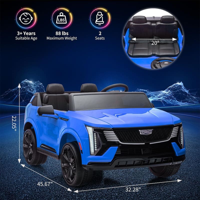 2 Seater Ride on Car for Kids 24V Electric Car Toy