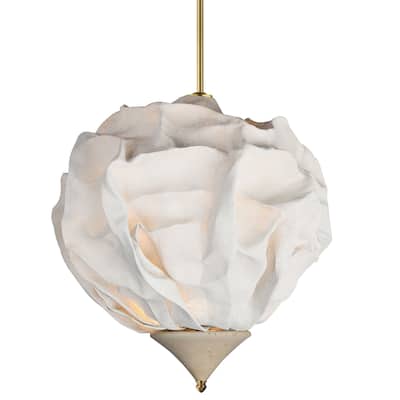 Studio M SM42404WT Shroud 28" Wide Chandelier