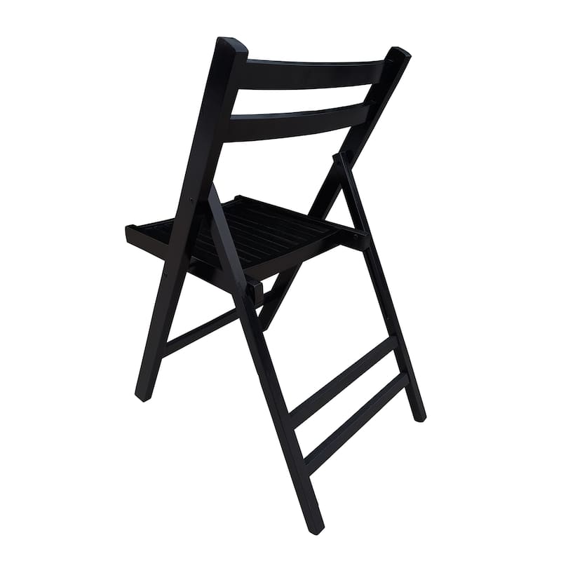 Furniture Slatted Wood Folding Special Event Chair