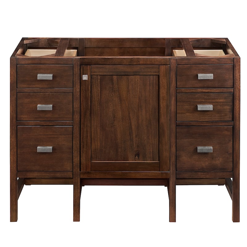James Martin Vanities E444-V48GP-A-EJP Addison 78" Single Basin Poplar