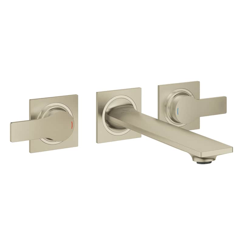 Grohe 20 586 1 Allure New 1.2 GPM Wall Mounted Widespread Bathroom - Brushed Nickel