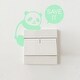 preview thumbnail 1 of 0, Walplus Peel and Stick Glow In The Dark Bear Wall Sticker Home Room Decor
