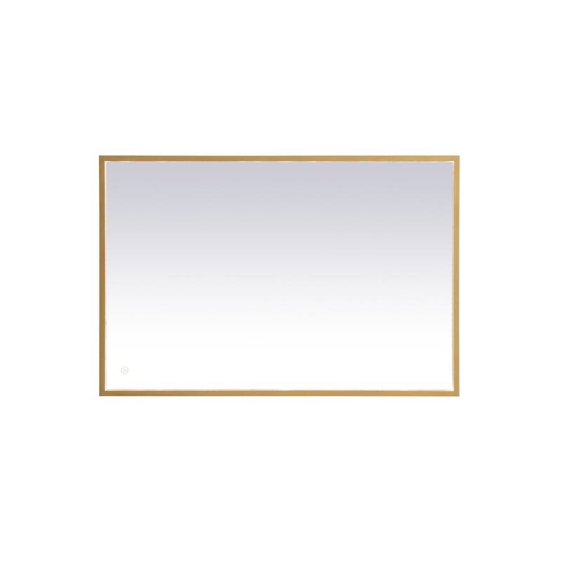 Indigo Home 27x40 inch LED mirror with adjustable color temperature