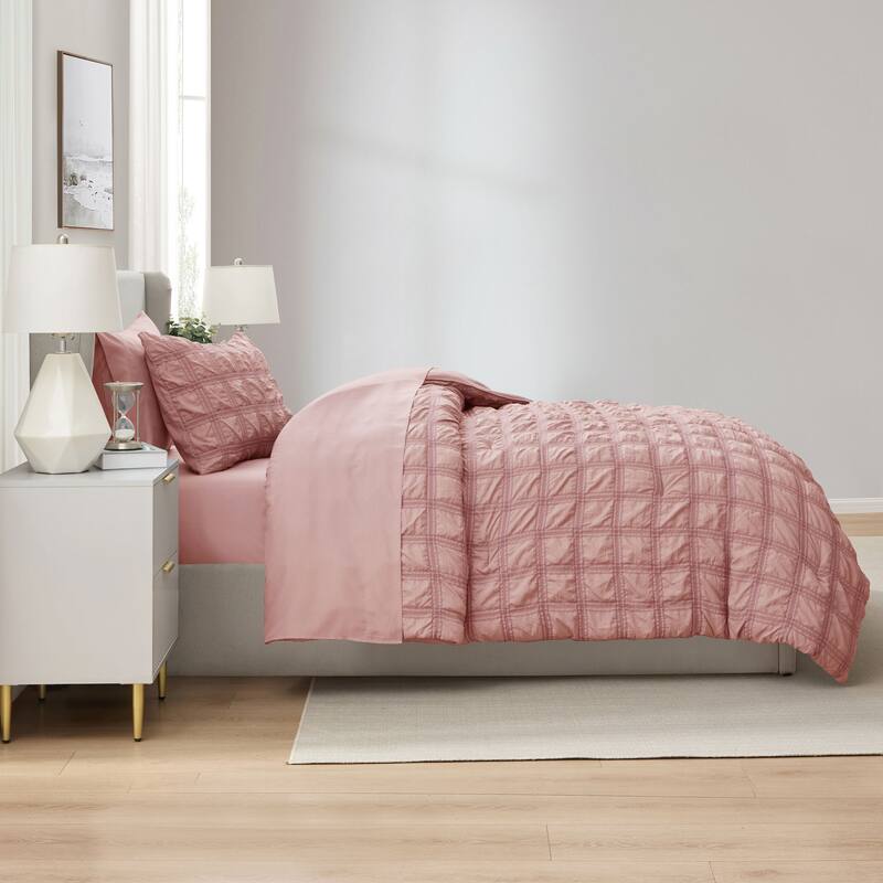 Empyrean Modern Comforter Seer Sucker