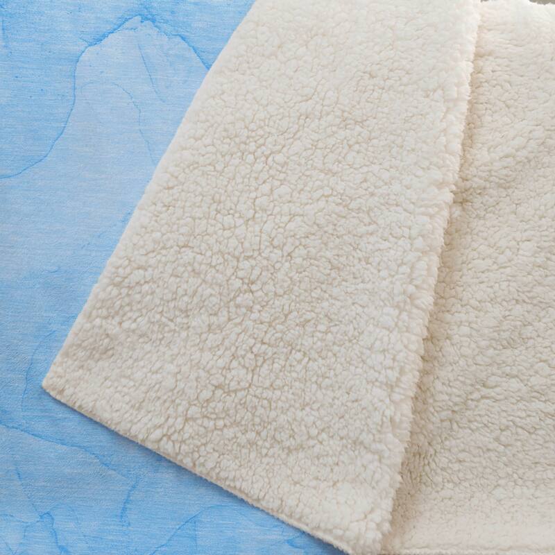 Premium Machine Washable Abstract Contemporary Sherpa Throw Blanket