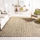 preview thumbnail 18 of 139, SAFAVIEH Jerneja Handmade Solid Chunky Jute Area Rug 10' x 14' - Sage/Natural